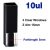 10uL-15mm-Black