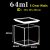 40mm-5-Windows-Molded-Quartz-Lid